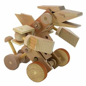 自由研究　木の工作　おもちゃ　キョウリュウメカＷＧ７０　組立キット 知育玩具 木のおもちゃ 木製 おもちゃ