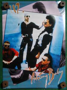 U2　ポスター　ACHTUNG　BABY　アクトン・ベイビー