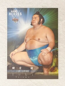 ☆ BBM2021 大相撲カード レジェンド HEROES レギュラーカード 小結 55 闘牙進 ☆
