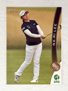 ☆ EPOCH 2021 JLPGA OFFICIAL TRADING CARDS 日本女子プロゴルフ協会 レギュラーカード 16 イ ナリ ☆