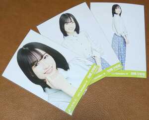 乃木坂46 掛橋沙耶香 小花柄 Web限定 生写真 3種 2021.September-Ⅲ コンプ