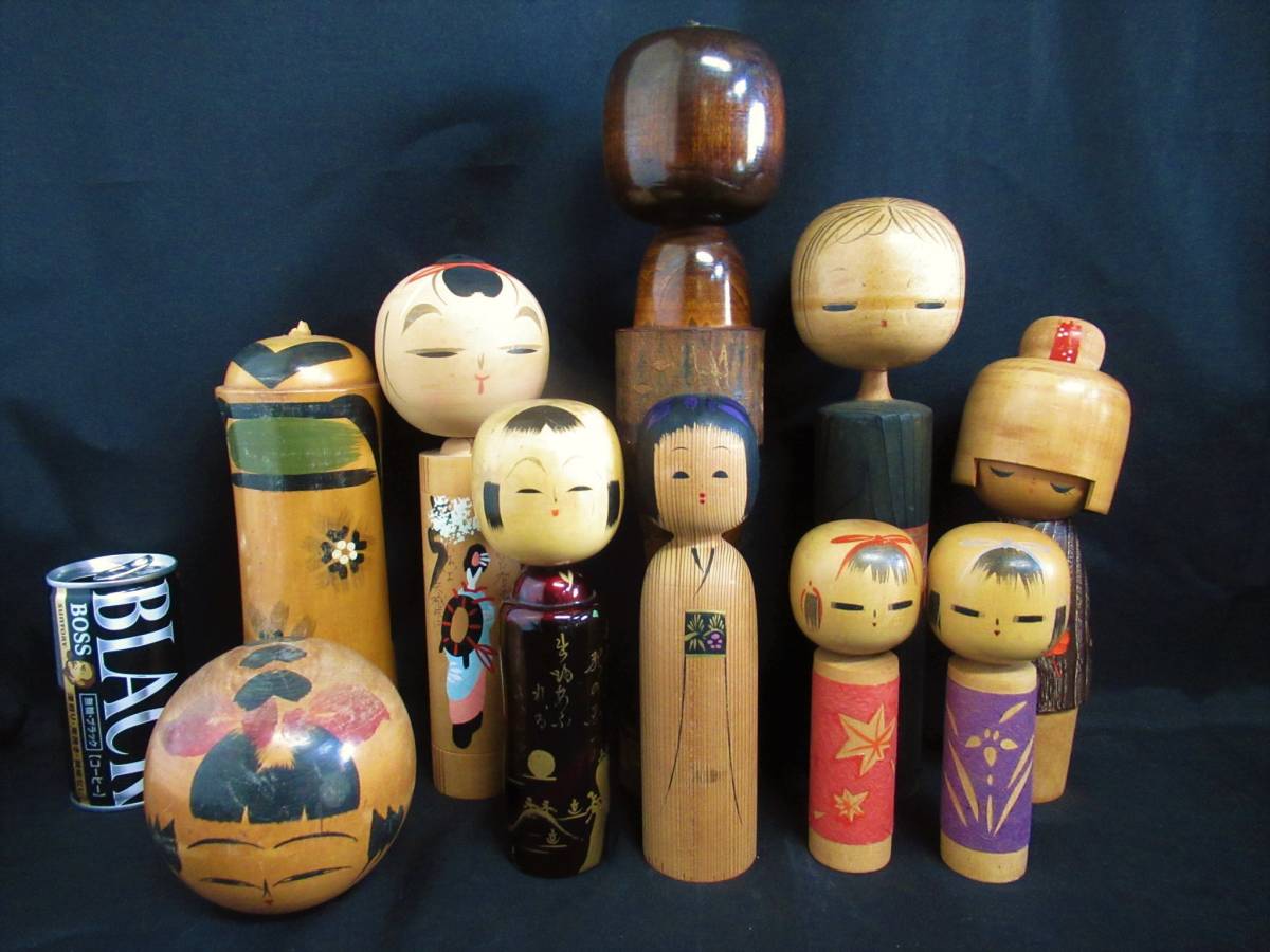 あせシミの ヤフオク! - 創作こけし 伝統こけし 石村作 卯三郎 加藤
