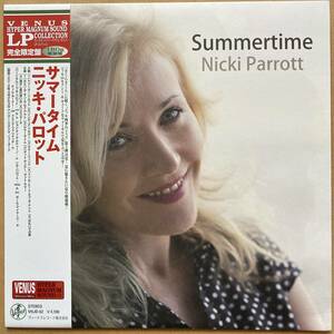 NICKI PARROTT ニッキ・パロット / SUMMERTIME サマータイム 帯付き VHJD-62 VENUS