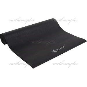 新品│送料無料│〓今だけ値下げ〓ガイアムGAIAMプレミアムyogaヨガmatマット5mmブラック173×61cm