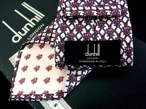 *:.*:【新品N】*:.*3049 新作【ｄunhill】新・総ロゴ柄　ダンヒルのネクタイ