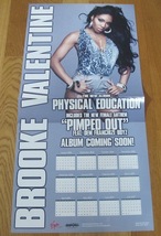 BROOKE VALENTINE - PIMPED OUT featuring DEM FRANCHIZE BOYZ US PROMO 12インチ (宣材 : ポスター付き) 未使用新品 (VIRGIN / 2006)_画像3