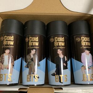 BTS BE Cold Brew コールドブリュー アメリカーノ コーヒー ナム グク ジミン ホビ 4本セット 防弾少年団