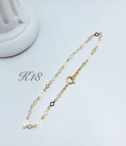 k18 design chain bracele 