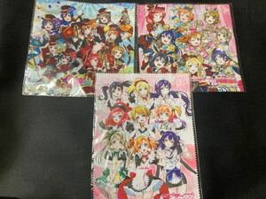 き 新品 劇場版 ラブライブ ポスター ペイント ハンカチ タオル 3点セット