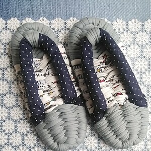 布ぞうり Sサイズ ハンドメイド 22.5