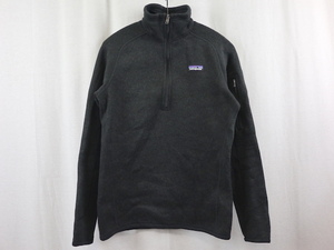 Patagonia パタゴニア ベターセーター ハーフジップ フリースジャケット(レディース S)ブラック