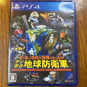 PS4 まーるい地球が四角くなった デジボク地球防衛軍 EARTH DEFENSE FORCE WORLD BROTHERS