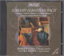 [CD/Tactus]バッハ:ヴィオラ・ダ・ガンバのためのソナタニ長調BWV1028他/R.ジーニ(vdg)&L.アルヴィーニ(cemb)_画像1