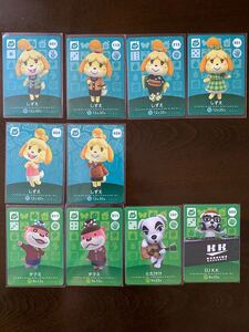 とびだせどうぶつの森 amiiboカード アミーボカード スペシャルカードBセット!しずえさん タクミ とたけけ 10枚セット!