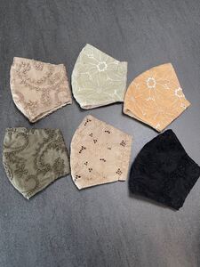 立体インナーハンドメイド6枚セット セール