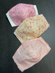 立体インナーハンドメイド3枚セット セール