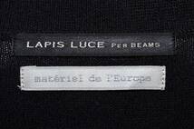 BEAMS　ビームス　LAPIS LUCE　ラピスルーチェ　パー　ビームス・貝ボタン　カーディガン （中古）_画像3