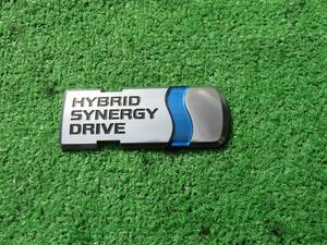 トヨタ ハイブリッド シナジー ドライブ HYBRID SYNERGY DRIVE エンブレム 75441-28790