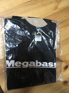  Megabass футболка короткий рукав футболка BLACK