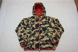 A BATHING APE REVERSIBLE DOWN JACKET 1st CAMO RED* A Bathing Ape reversible down jacket 1st duck . duck red beautiful goods 