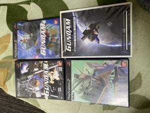 機動戦士ガンダムPS2ソフト!3シリーズ ガイドブック付き!めぐりあい宇宙編