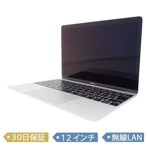MacBook/12インチ/2015/Mac OS X (10.10)/Core M 1.1G/SSD 256GB/メモリ8GB/MF855J/A/中古【B】