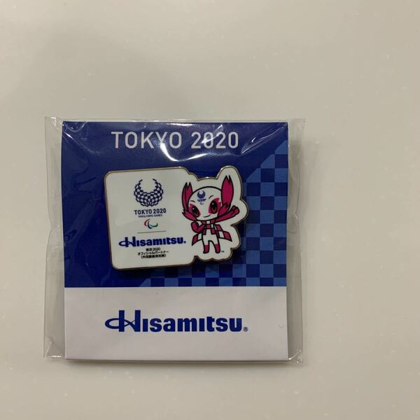 hisamitsu Tokyo 2020 ピンバッジ 久光製薬