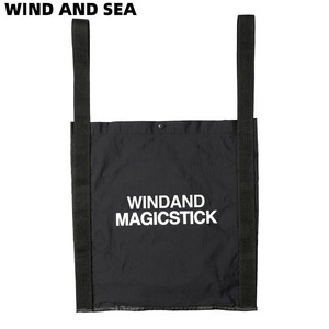 【WIND AND SEA MAGIC STICK X WDS MIL REGISTER BAG / BLACK (21QS-MSWS-004) ウィンダンシー X マジックスティック バッグ バック 黒】