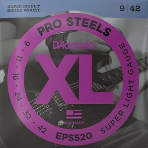 D'Addario EPS520 Pro Steels 009-042 ダダリオ エレキギター弦