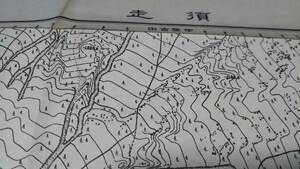 古地図 　須走　山梨県　静岡県　地図　資料　46×58cm　大正10年測量　　昭和22年発行　A