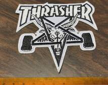 Thrasher 新品 ワッペン スラッシャー GIRL REAL FOUNDATION ANTIHERO REAL ALVA ACE KROOKED POLAR hosoi TOY MACHINE dogtown_画像1