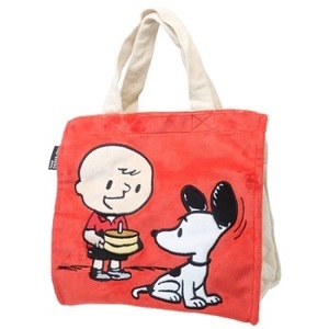 新品★PEANUTS★SNOOPY★ボックスミニトート アート 50s★スヌーピー