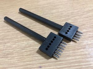 レザークラフト 丸穴 ポンチ 4mmピッチ
