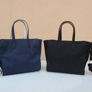 ★期間限定お値下げ アニエスベーagnes b. VOYAGE FEMME ショルダーバッグ 2wayトートバッグ ネイビー