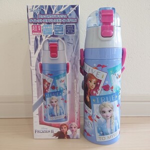 アナ雪 新品 470ml ロック付ワンプッシュダイレクトボトル