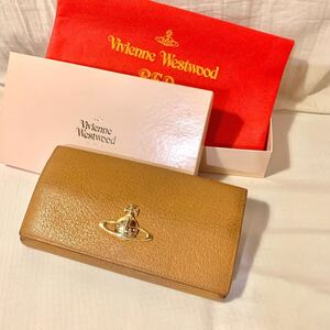 Vivienne Westwood ヴィヴィアンウエストウッド 長財布 キャメル