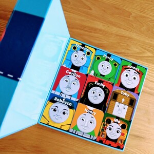 【新品】きかんしゃトーマス 英語絵本 ミニボードブック