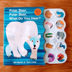 【新品】英語絵本 “Polar bear, what do you hear?”