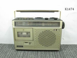 K1474M HITACHI 日立 PERDiSCO TRK-5310 FM/AM ラジカセ 通電OK ジャンク