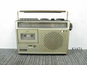 K1471M HITACHI 日立 PERDiSCO TRK-5310 FM/AM ラジカセ 通電OK