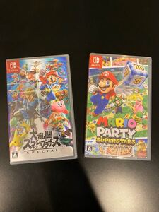 新品未開封即決!スマブラ+マリパー2枚セット