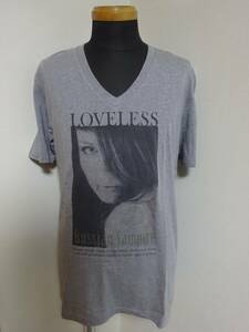  unused tag attaching LOVELESS Loveless T-shirt gray 2 mail service 