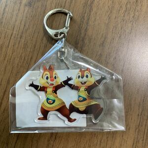 Редкий акриловый ключ держатель King Dam Hearts Chip &amp; Dale Disney