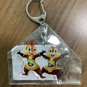 Редкий акриловый ключ держатель King Dam Hearts Chip &amp; Dale Disney ②