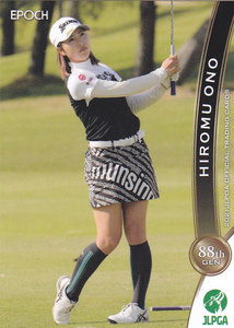 エポック 2021 JLPGA 88 小野祐夢 岐阜県 　　女子ゴルフ