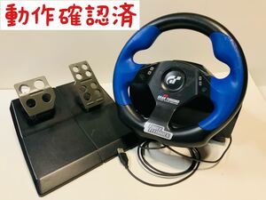 GT FORCE PS2 ハンドルコントローラー E-UD4
