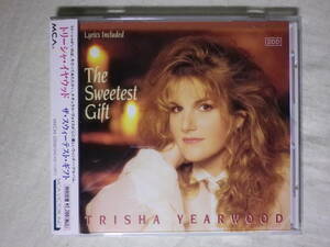 『Trisha Yearwood/The Sweetest Gift(1994)』(1994年発売,MVCM-22040,廃盤,国内盤帯付,歌詞対訳付,カントリー,クリスマス・アルバム)
