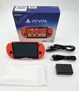 PlayStation Vita ネオン・オレンジ(PCH-2000ZA24)【極美品】