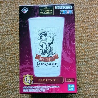 トラファルガー・ロー G賞 クリアタンブラー 一番くじ ワンピース ONE PIECE Best of Omnibus