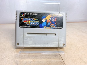 Доставка 520 иен! Драгоценная игра Super Nintendo Soft Capcom Rockman &amp; Forte SHVC-AR6J-JPN